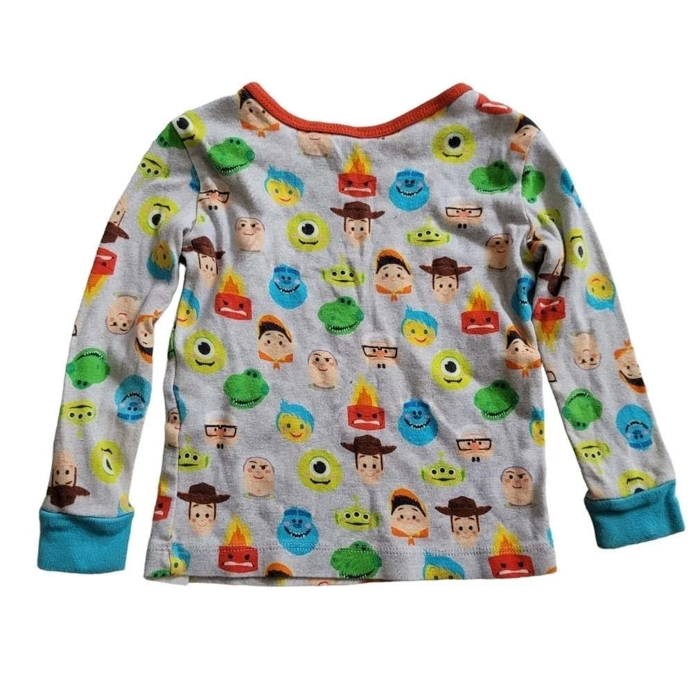 Disney Baby 18-24 Months Pixar Character Pajama Long Sleeve Pants Set
